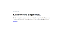Tablet Screenshot of piraten.de